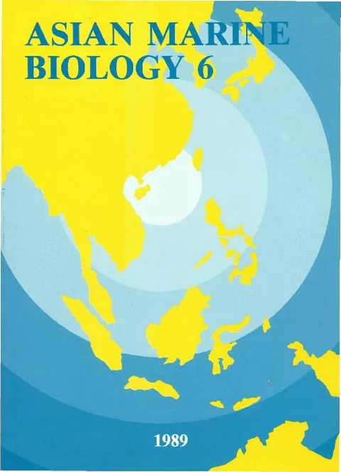 亞洲海洋生物學 6（1989）