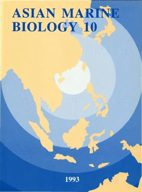 亞洲海洋生物學 10（1993）