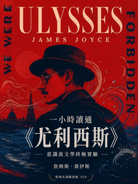 一小時讀通《尤利西斯》:意識流文學終極實驗