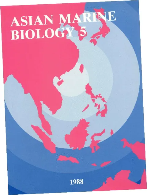 亞洲海洋生物學 5（1988）